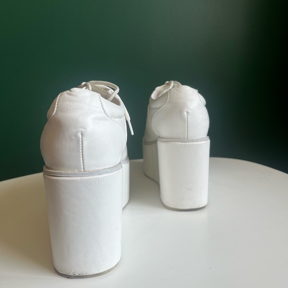 White Platform Sneakers HaraJuku:CS T&P - Picture 6 of 11